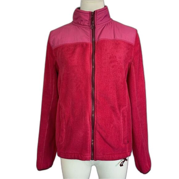 Prince & Fox Jackets & Blazers - Prince & Fox Full Zip Fleece Jacket Pink Women's Size S